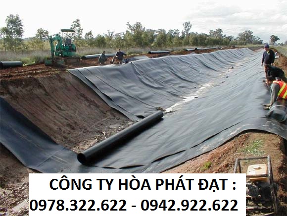 Sản Xuất Và Cung Cấp Bạt Lót Sàn Ao Hồ Nuôi Tôm Cá, Bạt Lót HPDE Chống Thấm Chống Cháy