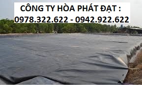 Sản Xuất Và Cung Cấp Bạt Lót Sàn Ao Hồ Nuôi Tôm Cá, Bạt Lót HPDE Chống Thấm Chống Cháy