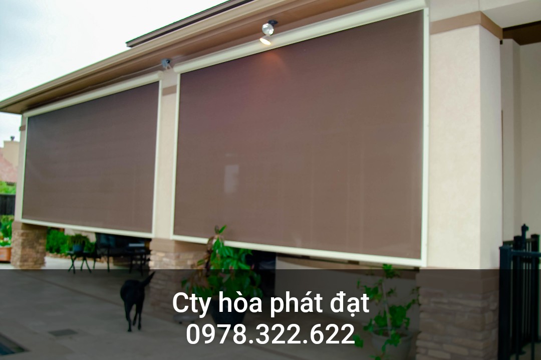 Cung Cấp Thi Công Mái Hiên Thả Tự Cuốn, Mái Rủ Mành Sáo Bằng Bạt, Bạt Che Chắn Vách Ngăn