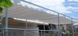 Báo giá mái xếp, bạt xếp bạt kéo lùa lượn sóng di động phát đạt tại thuận an